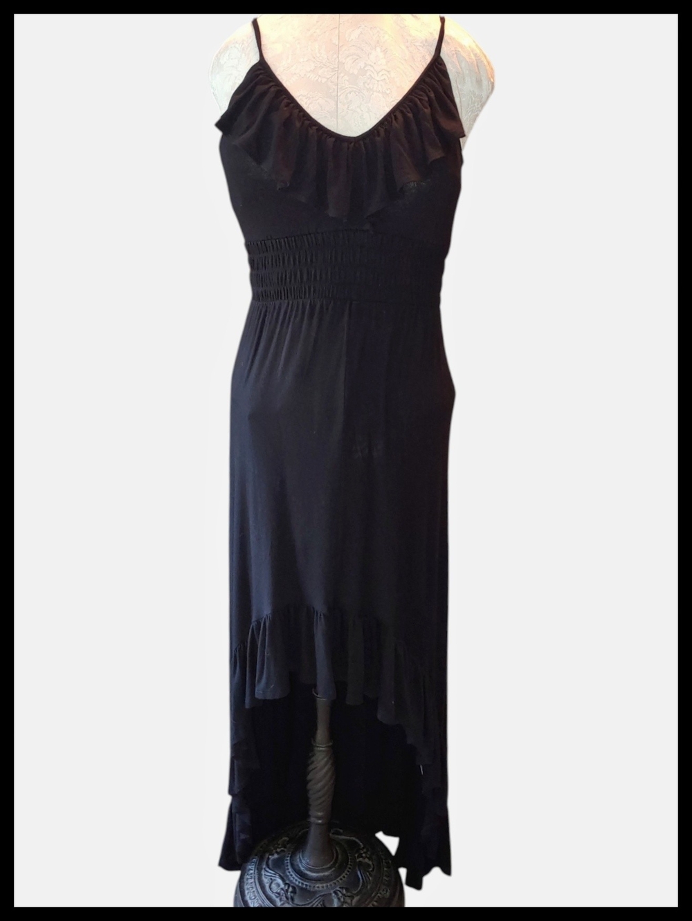 Express Ruffle High-Low Maxi Dress - Picture 2 of 6
